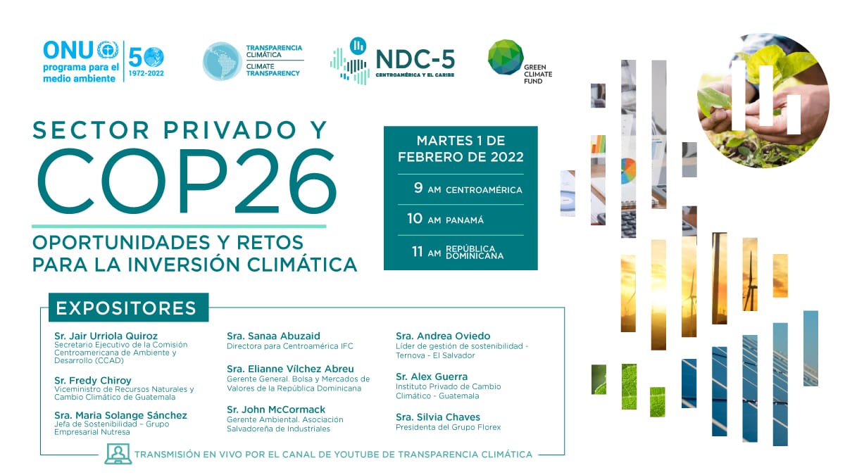 Sector privado y COP26